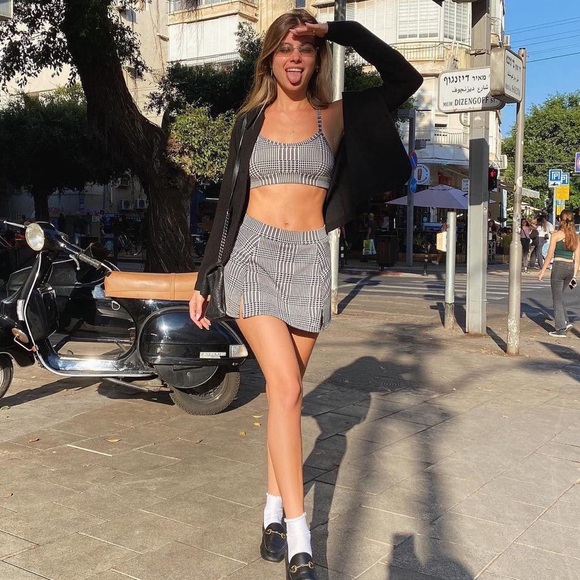 Alo Yoga Jacquard Glenplaid Gratitude Set XS - Picture 9 of 14